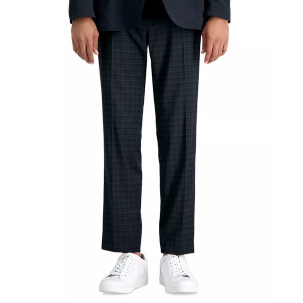 Kenneth Cole Men's Gabardine Flat-Front Dress Pants