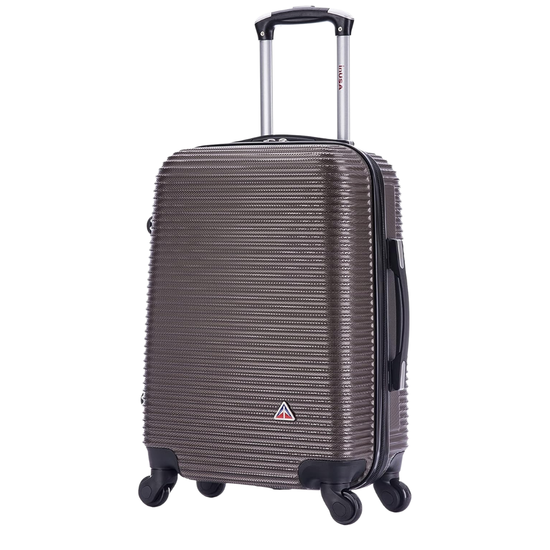 20" Hardside Carry-On Luggage With Ergonomic Handles