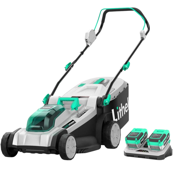 Litheli 2 X 20V 4.0Ah Battery Cordless 17" Lawn Mower