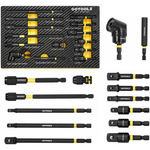 14-Piece Impact Socket Adapter & Drill Attachment Set