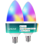 2-Pack Matter Smart Color Changing Bulbs