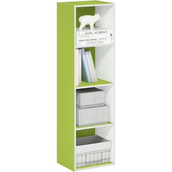 4-Tier Furinno Pasir Open Shelf Bookcase