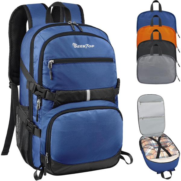 40L Multiple Pockets Lightweight Travel Backpack (Various)