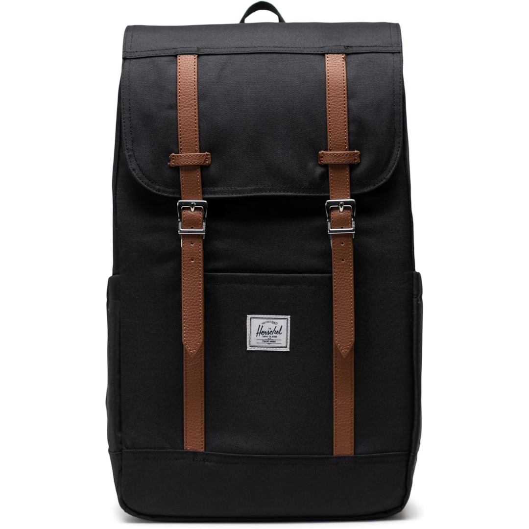 23L Herschel Retreat Laptop Backpack (Black)
