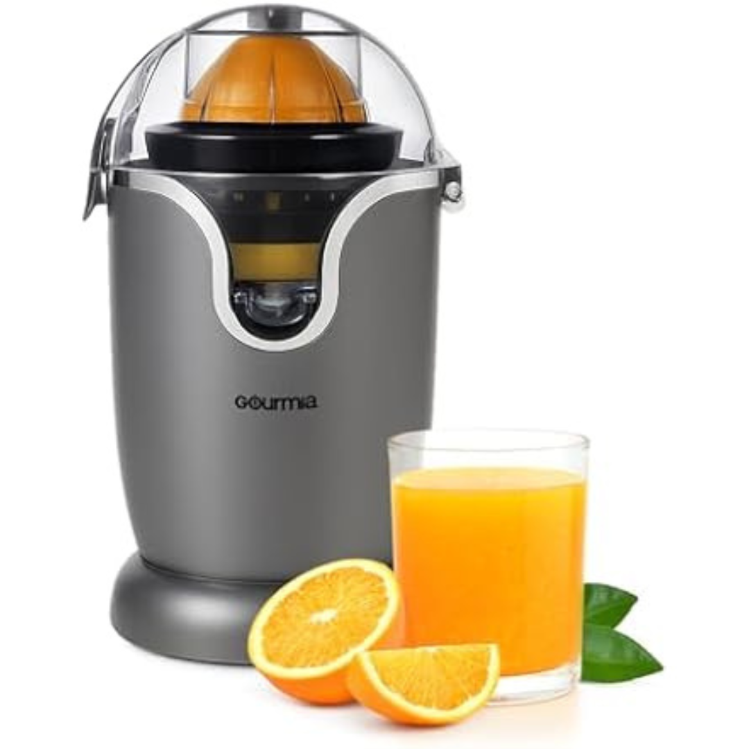 17 oz Gourmia 60W Anti-Drip Spout Large Automatic Citrus Juicer