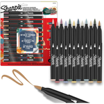 12-Count Sharpie Water-Based Acrylic Fine Tip Paint Markers