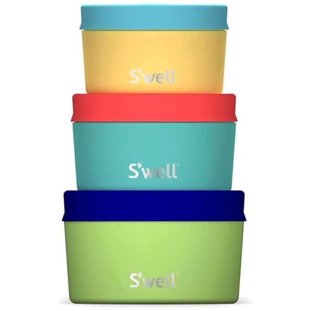 3-Piece S'well Stainless Steel Food Canister Set (2 Colors)