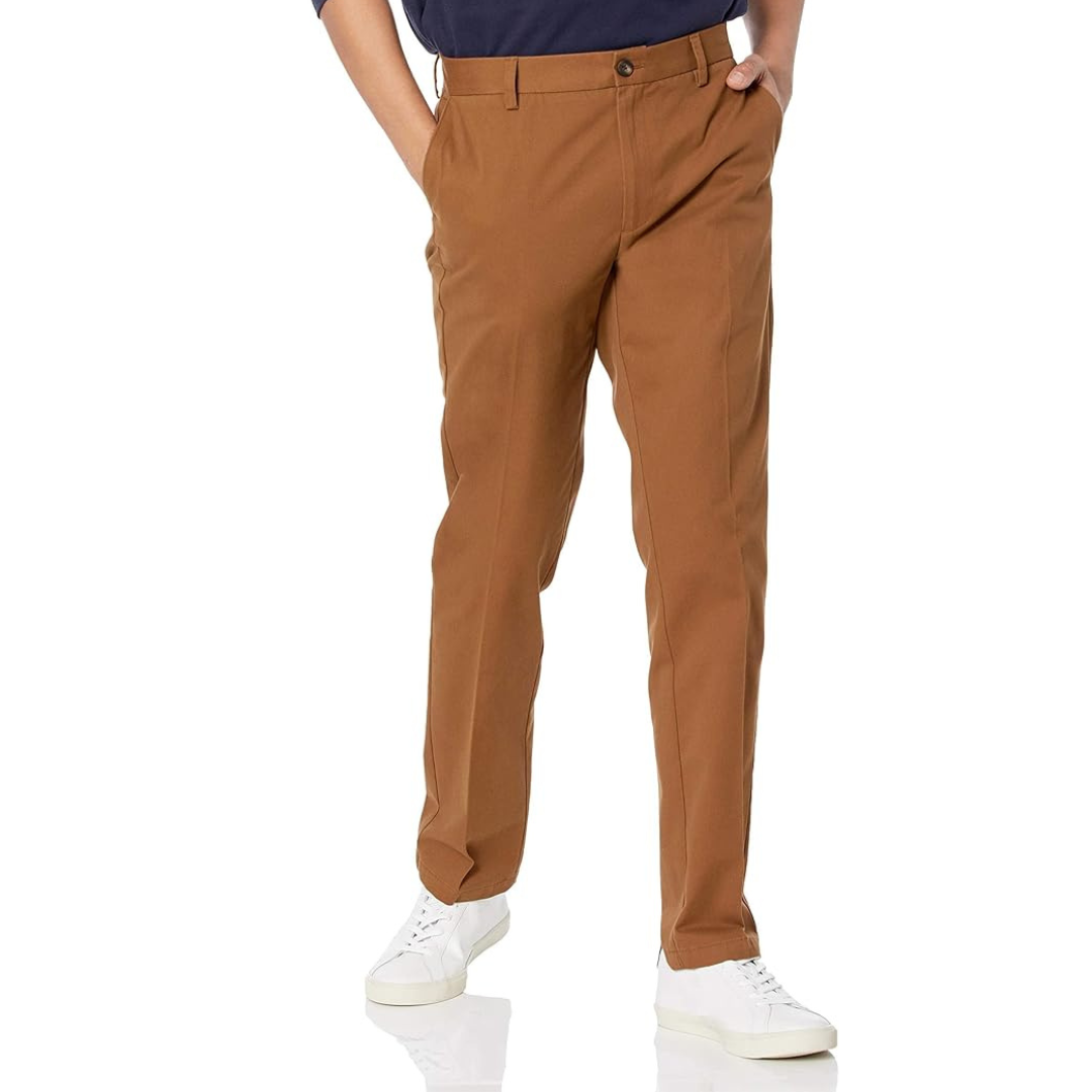 Amazon Essentials Men's Slim-Fit Wrinkle-Resistant Chino Pant