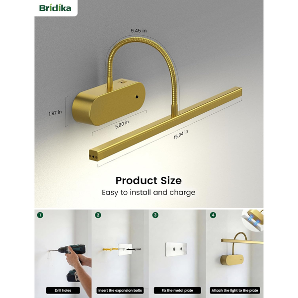 Rechargeable Picture or Art Battery Operated Light