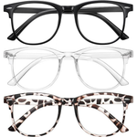 3-Pack Okany Blue Light UV Protection Glasses