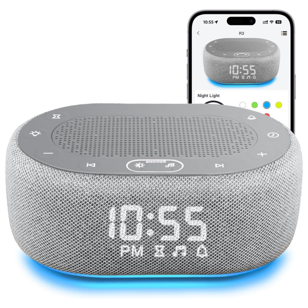 1Mii White Noise Machine With Alarm Clock