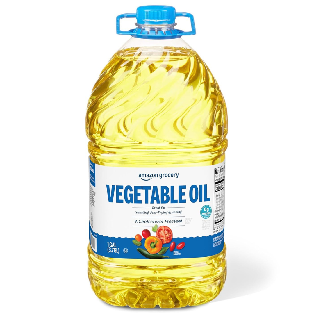 Happy Belly Vegetable Oil, 1 Gallon (128 Fl Oz)