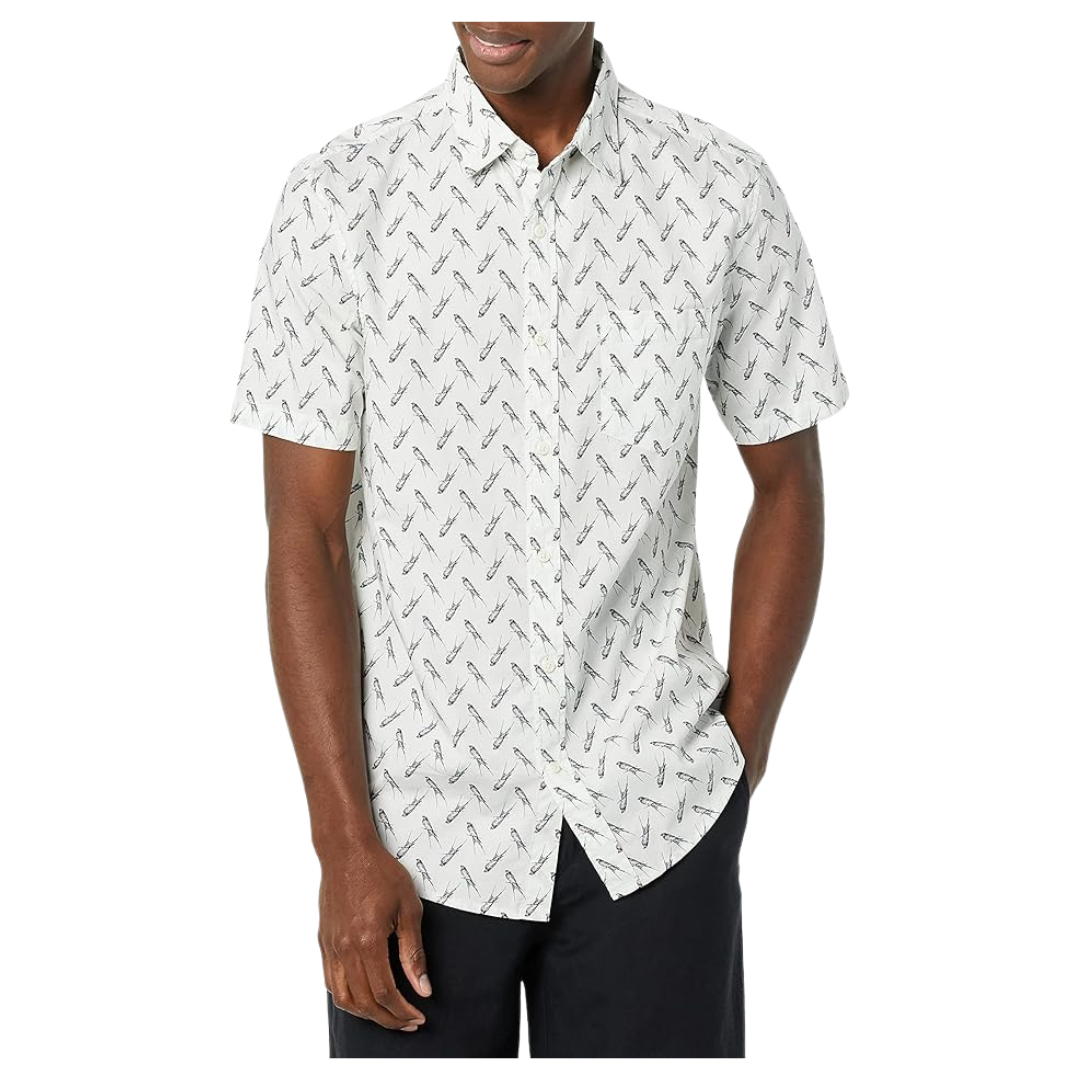 Amazon Essentials Men's Short Sleeve Dress Shirt
