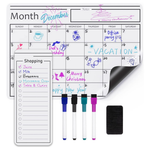 12" X 17" Amazon Basics Magnetic Dry Erase Whiteboard Calendar