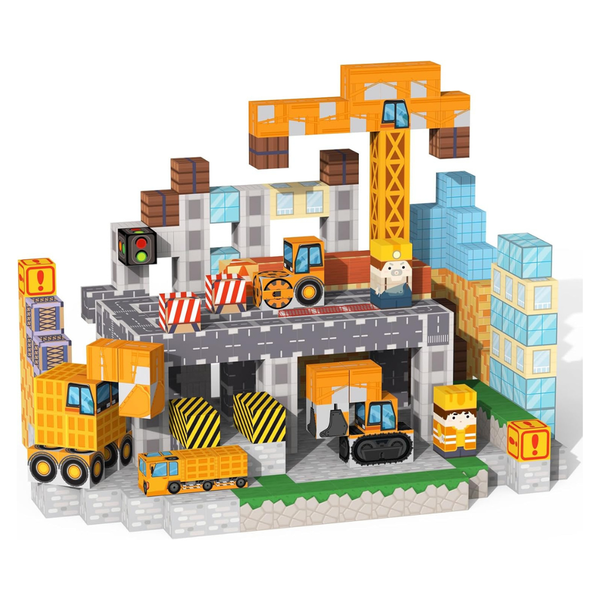 154-Piece VNLINA Magnetic Blocks Building Set