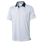 Men's Print Performance Moisture Wicking Polo Shirts (Various)
