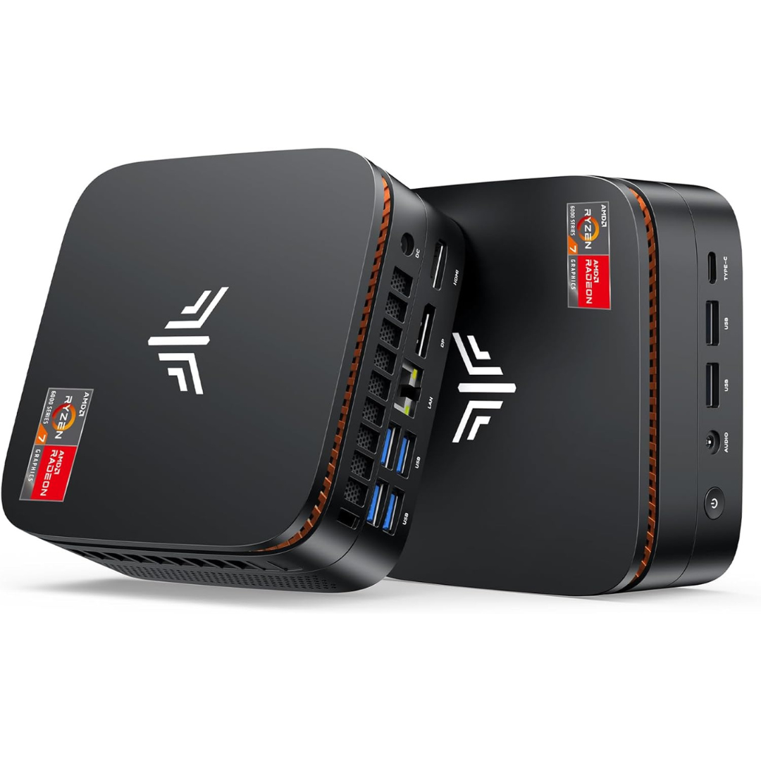 KAMRUI Hyper H1 FHD Gaming Desktop (Ryzen 7 7735HS / 24GB RAM / 512GB SSD)