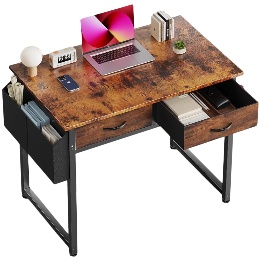 Dumos 32" Home Office Computer Desk With Drawers (3 Colors)