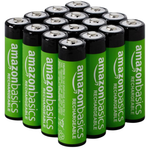 16-Pack Amazon Basics 2000 MAh Rechargeable AA NiMH Batteries