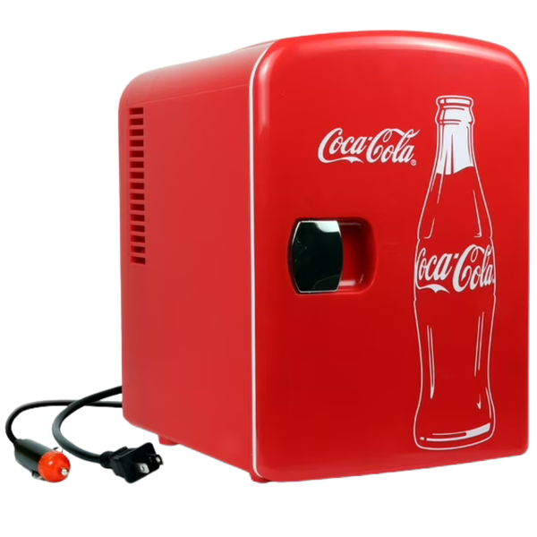 Coca-Cola Classic 4L 6-Can Mini Fridge