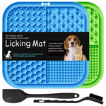 2-Pack Slow Feeder Licking Mat For Pets