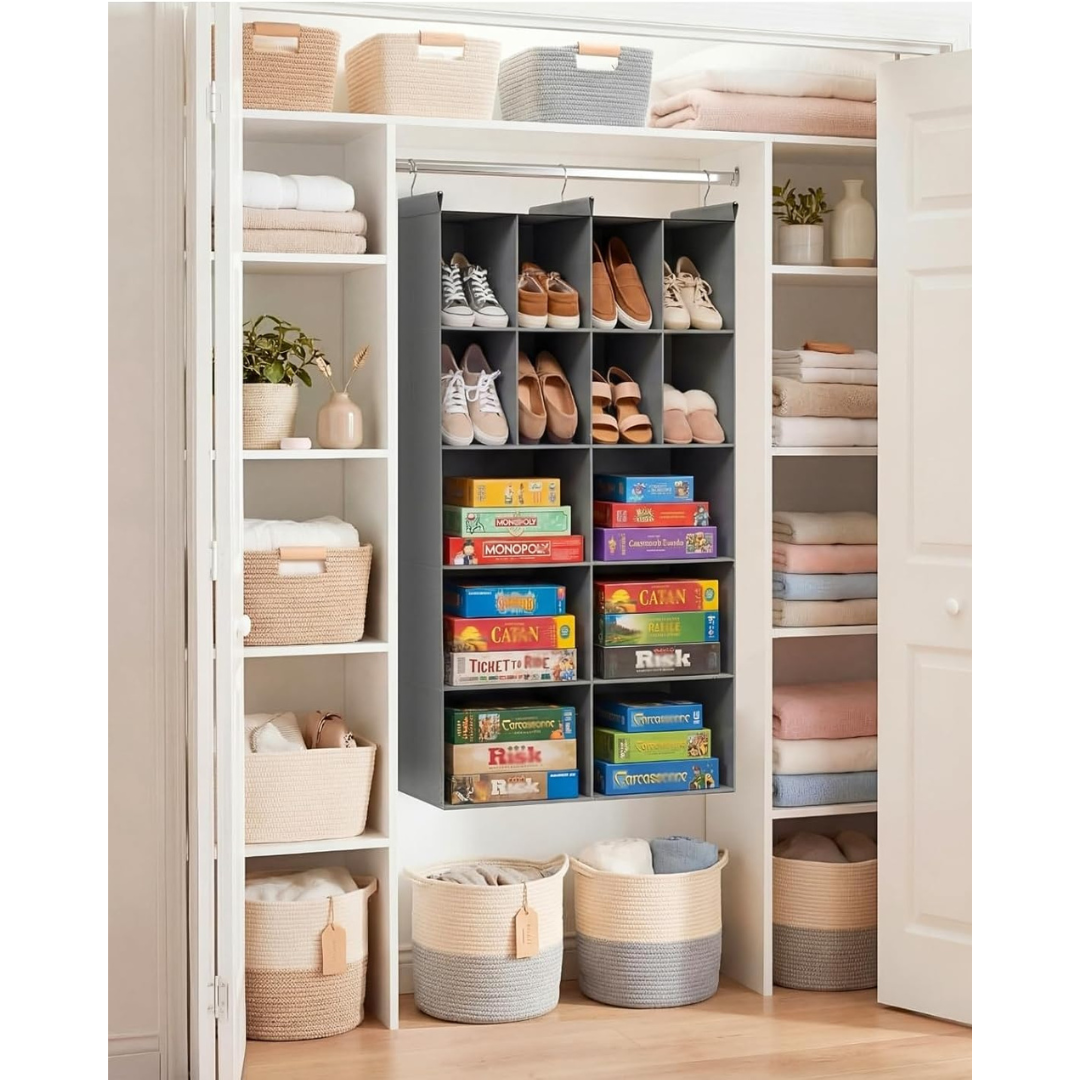 Ofiray-Home 5 Tier Hanging Closet Organizer
