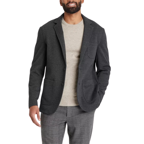 Goodfellow & Co Men's Comfort Wear Knit Blazer (Gray)