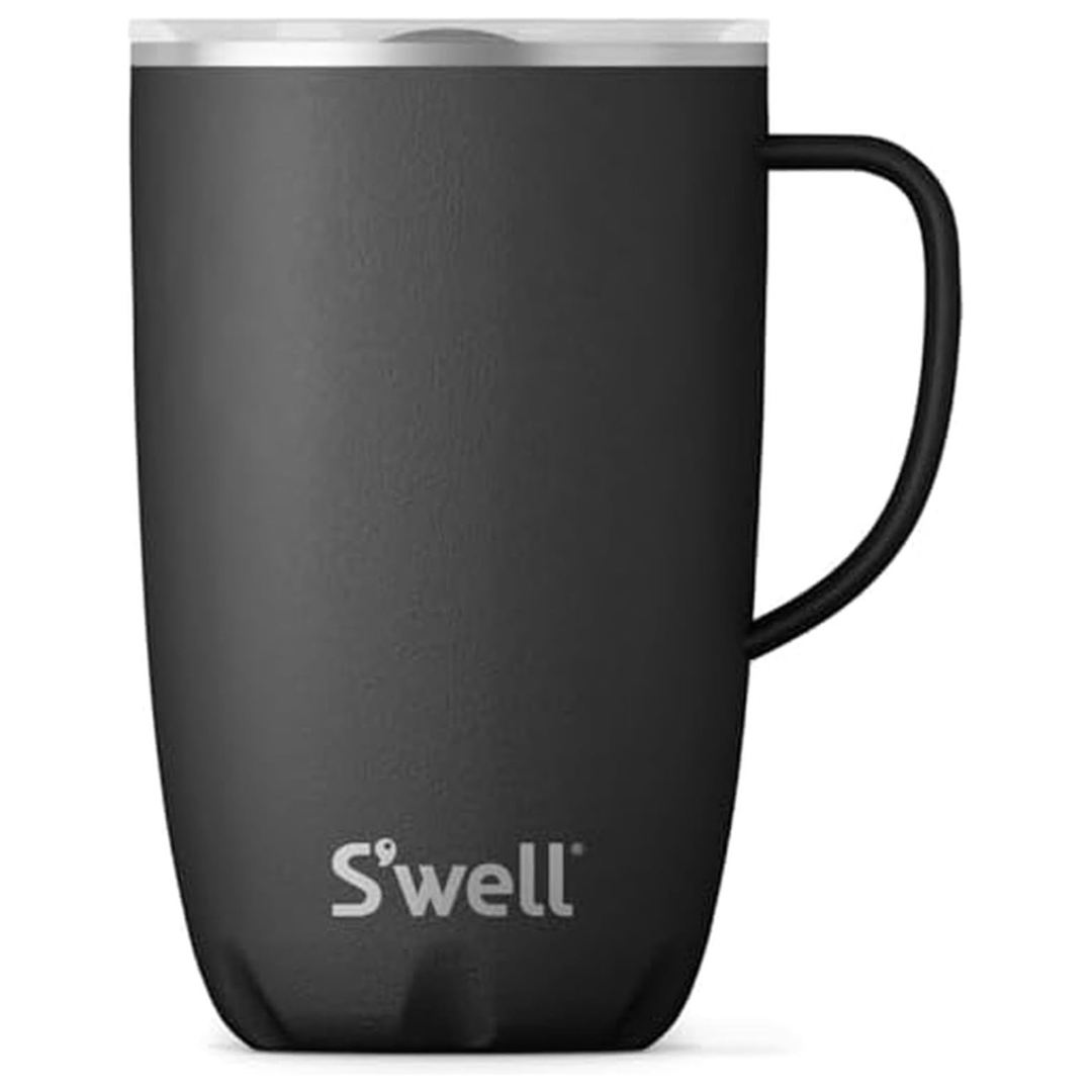 16 oz S'well BPA Free Stainless Steel Mug With Handle (2 Colors)