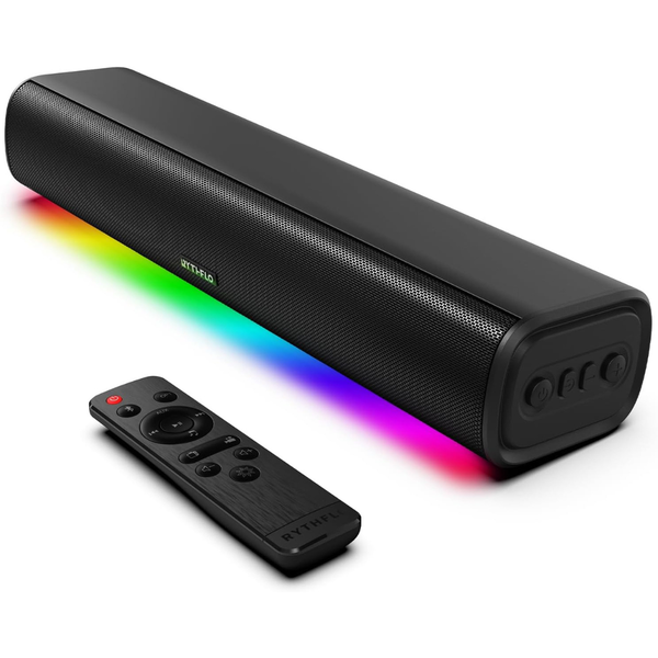 Rythflo 60W 16'' Compact Sound Bar With Deep Bass & Remote Control