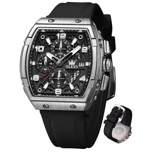 OLEVS Men's Luxury Analog Quartz Chronograph Watch (Various)