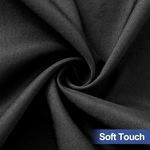 6-Foot Homing Waterproof Elastic Fitted Tablecloth (Black)
