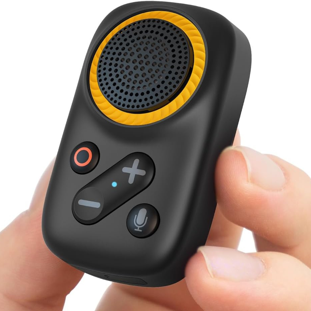 Ainostone Wearable Bluetooth Speaker w/ Built in Mics