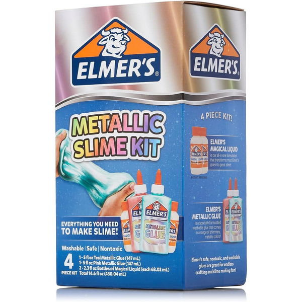 Elmer's Metallic Slime 4-Piece Kit