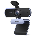 Ugreen Full HD 1080P Webcam W/ 2 Noise-Cancelling Microphones