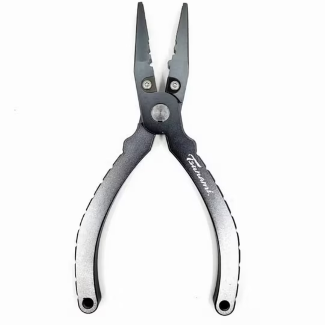 6.5" Tsunami Anodized Aluminum Fishing Pliers W/ Replaceable Cutter