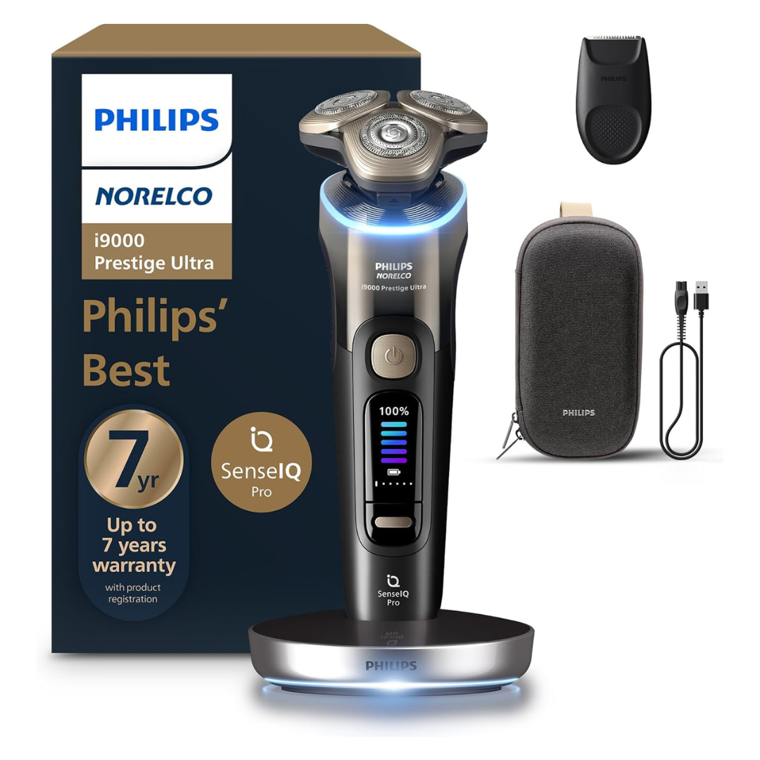Philips Norelco Shaver I9000 Prestige Ultra Wet & Dry Electric Shaver