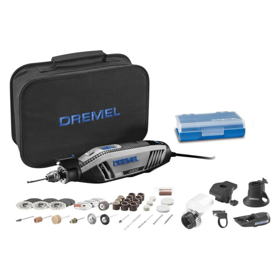 Dremel 4300-5/40 High Performance Rotary Tool Kit With LED Light