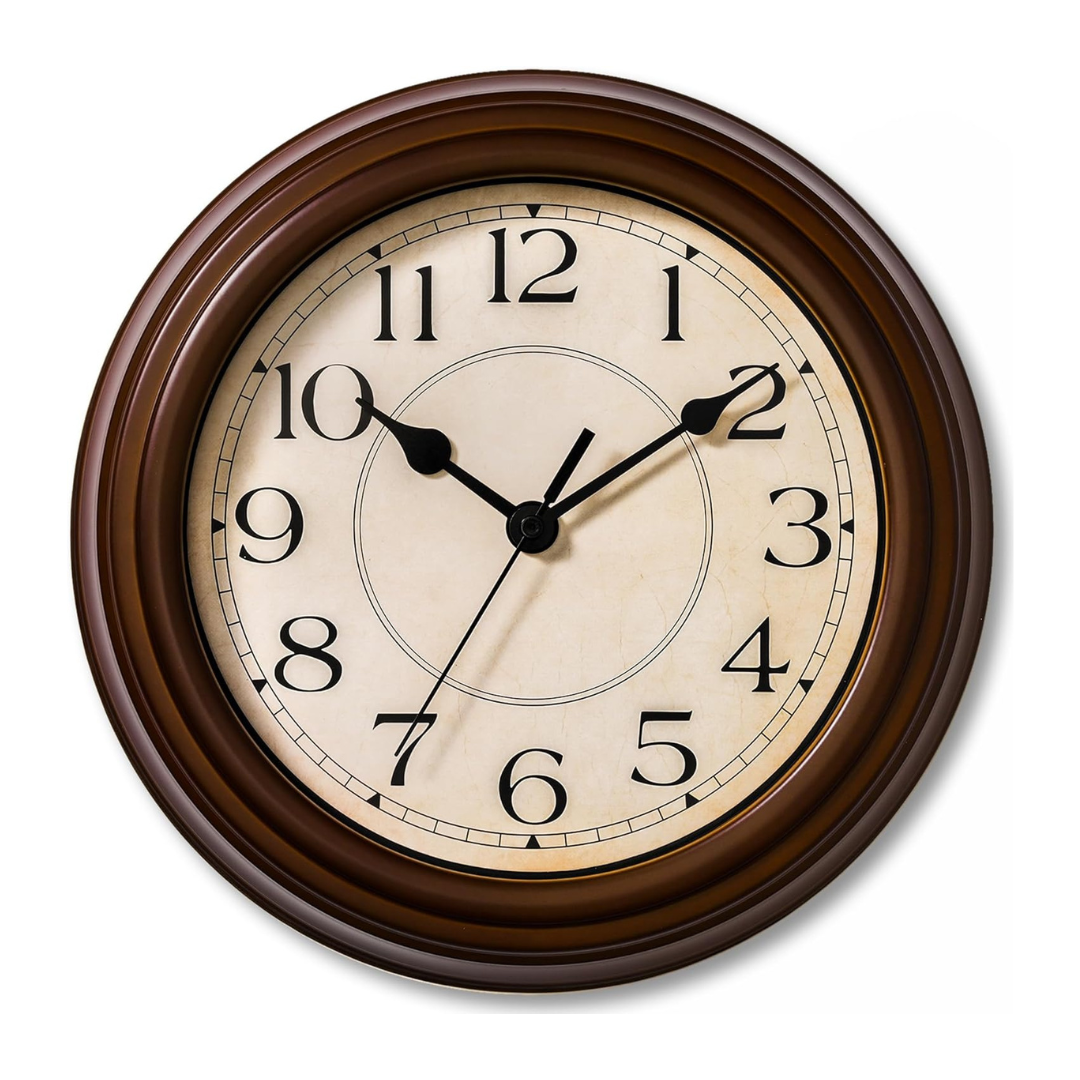 9'' Non-Ticking Silent Wall Decorative Clock