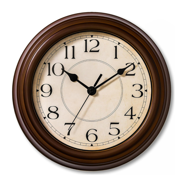 9'' Non-Ticking Silent Wall Decorative Clock