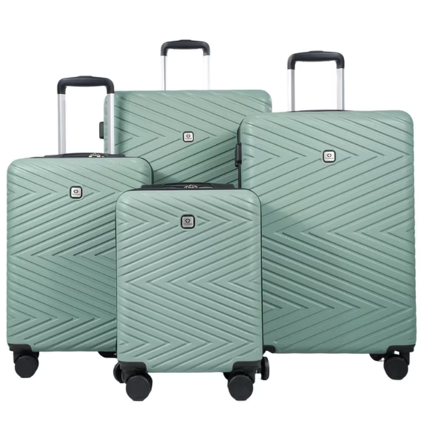 4-Piece Hardshell Luggage Set With TSA Lock Spinner Wheels (Various)