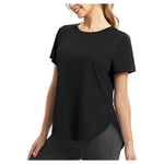 Niashot Women's Short Sleeve Workout Tee W/ UPF 50+ (Various)