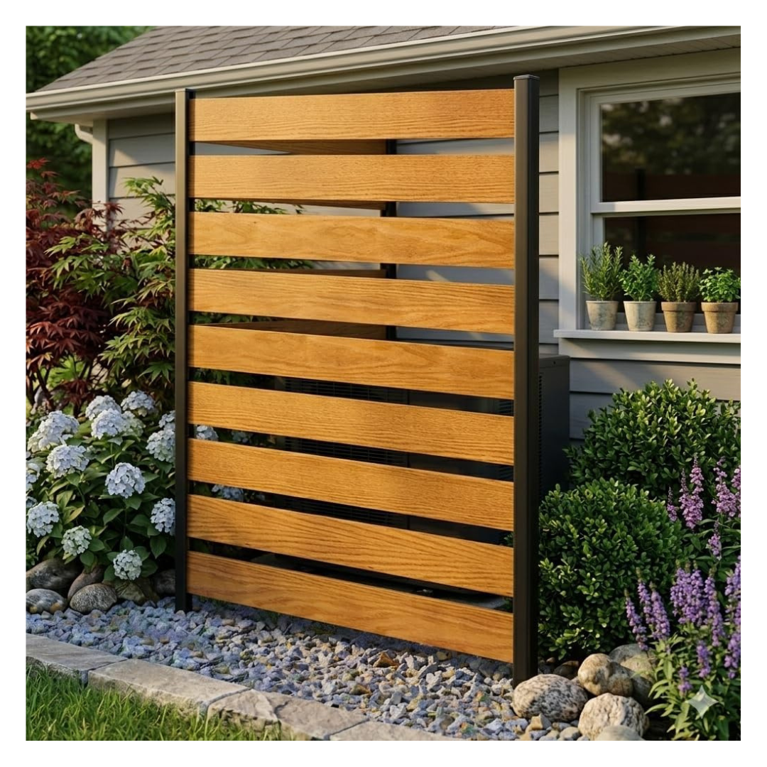 60" X 38" Air Conditioner Outdoor Privacy Fence Screen