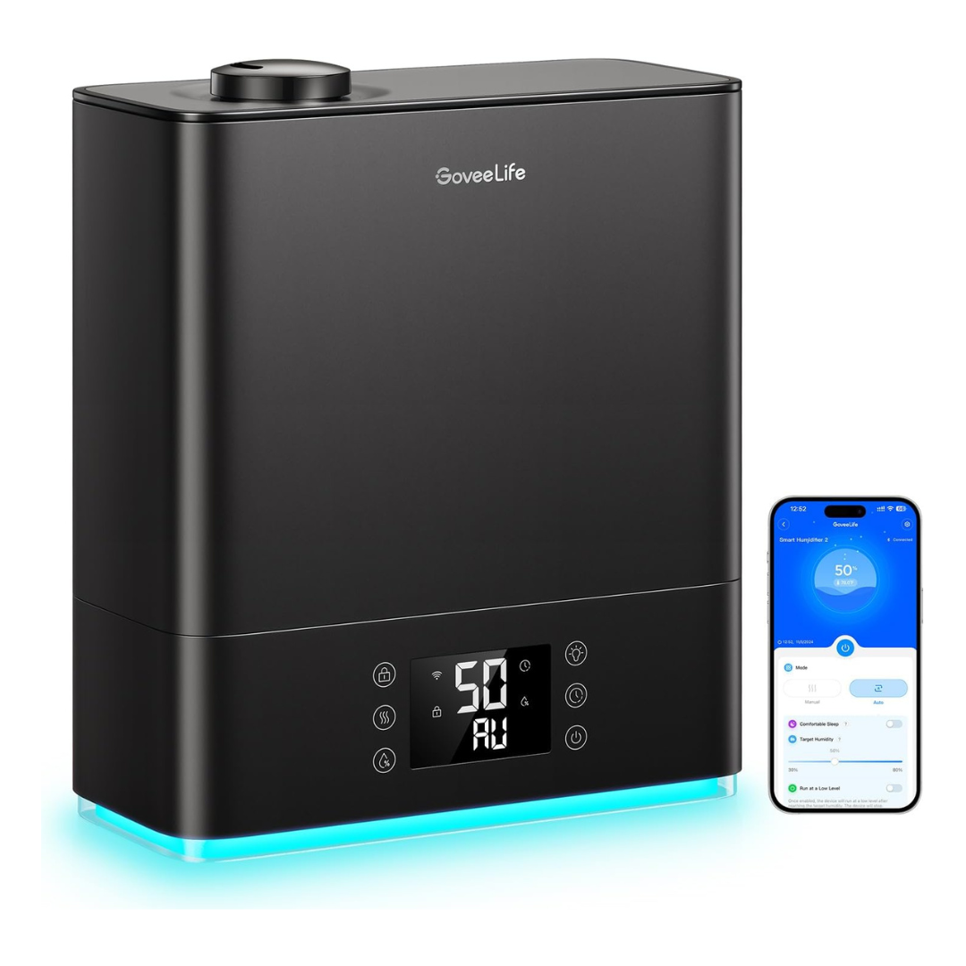 WiFi-Enabled Top-Fill 6L Smart Cool Mist Humidifier