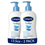 2-Pack 13.5-Oz Cetaphil Baby Wash & Shampoo