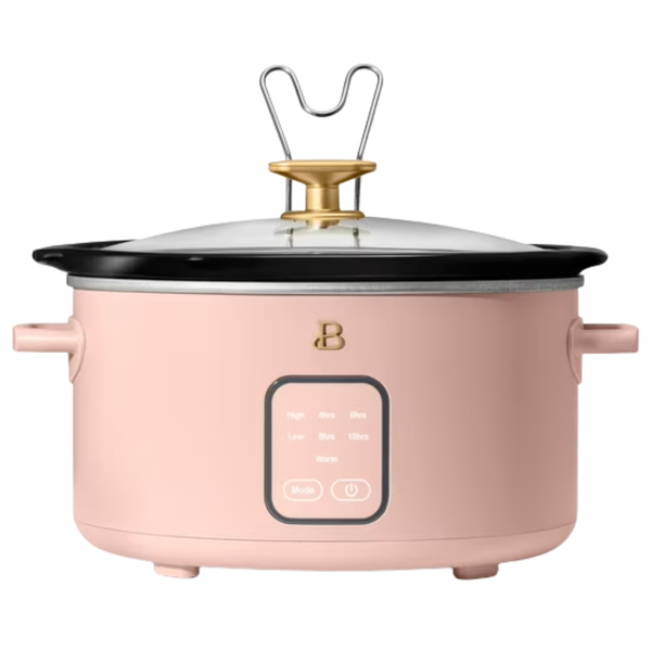 4QT Beautiful Slow Cooker With Touch-Activated Display