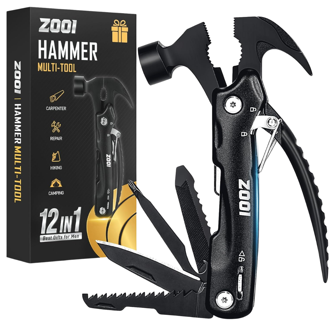 12-in-1 Hammer Multitool For Men