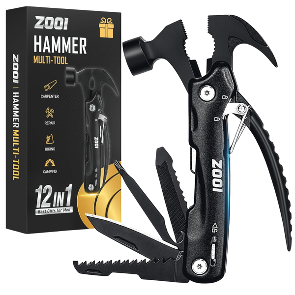 12-in-1 Hammer Multitool For Men