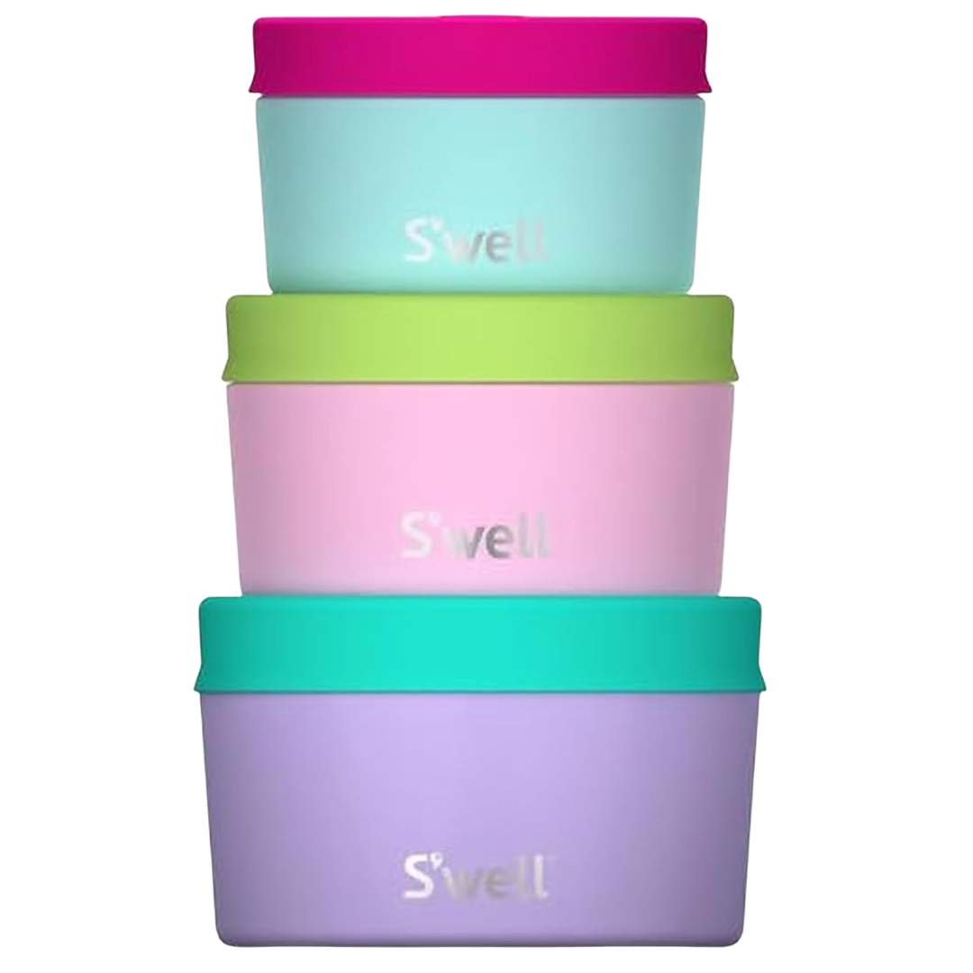 3-Piece S'well Stainless Steel Food Canister Set (10oz, 16oz, & 24oz)