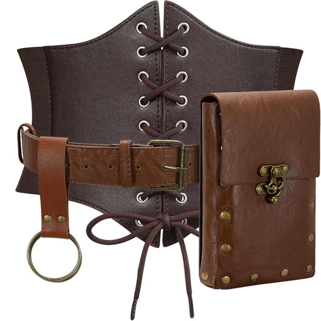 Women's Corset Belt Medieval Leather Belts
