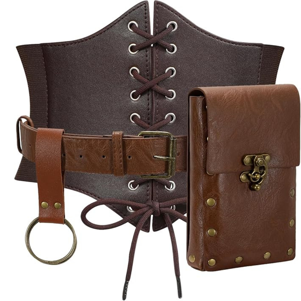 Women's Corset Belt Medieval Leather Belts